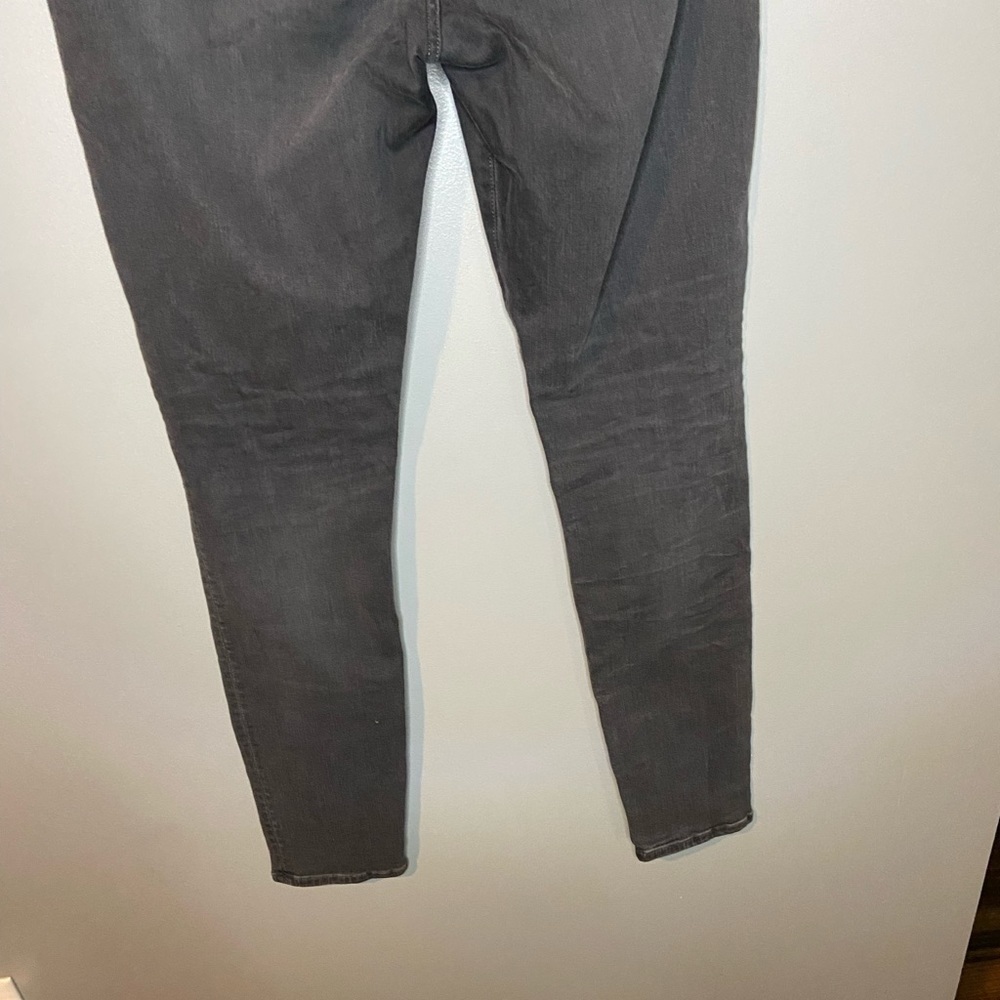 3x1 NYC Busted Knee Mid Rise Skinny in Golf - Picture 7 of 11